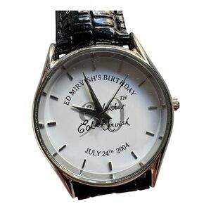 Honest‎ Ed Mirvish 90th Birthday Limited Edition Watch July 24 2004 Box